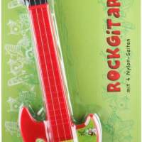 Boogie Bee rock guitar, red, 40 cm