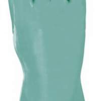 Nitrile gloves Tricotril 736 size 9 L.300mm green KCL Kat.III EN374, 5 pairs